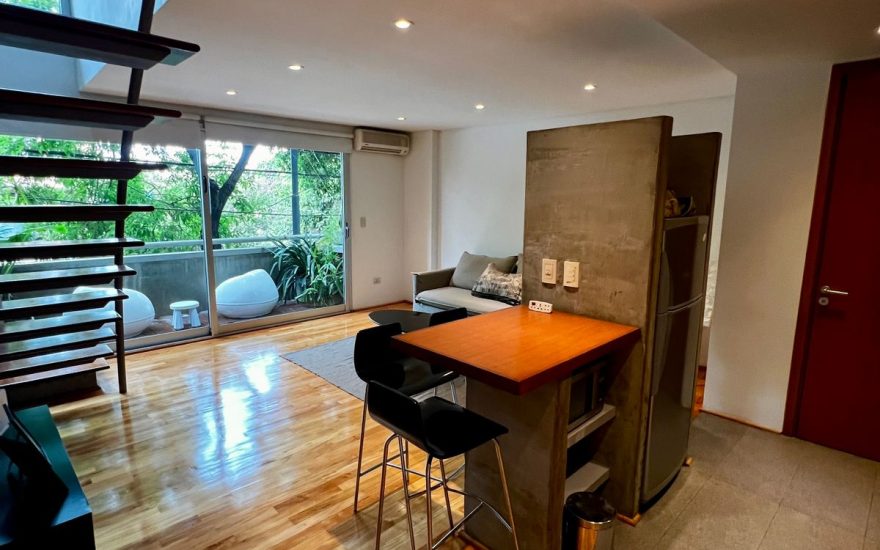 ALQUILER AMOBLADO – PALERMO – AREVALO Y GORRITI – 2 AMB DUPLEX