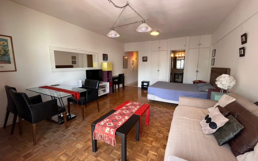 ALQUILER AMOBLADO – RECOLETA – 1 AMBIENTE – LAS HERAS Y AUSTRIA