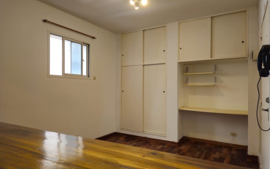 ALQUILER TEMPORAL SIN MUEBLES – RETIRO – 1 AMBIENTE – Talcahuano y Santa Fe