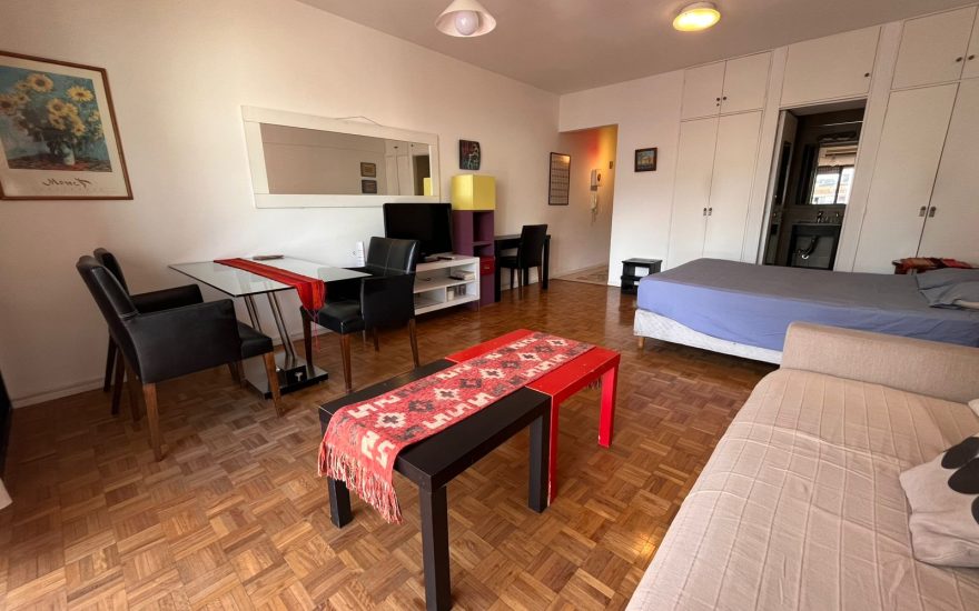 ALQUILER AMOBLADO – RECOLETA – 1 AMBIENTE – LAS HERAS Y AUSTRIA