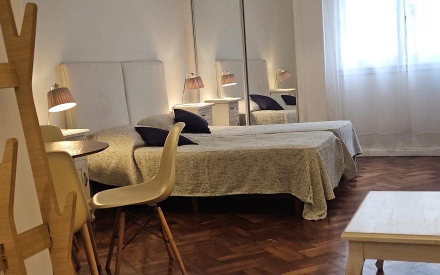 ALQUILER AMOBLADO – RECOLETA – 1 AMBIENTE –  Vicente Lopez y Callao Av
