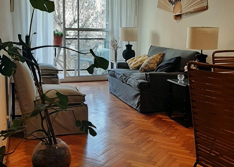 ALQUILADO –  RECOLETA – Av. Santa Fe 2200 – 3 ambientes con balcon