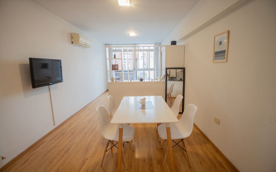 ALQUILER TEMPORARIO – PALERMO – Av. Santa Fe al 5100 – 1 ambiente con balcon