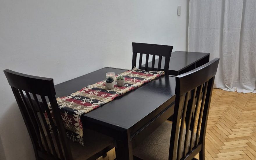 ALQUILER AMOBLADO – PALERMO – Billinhurst y Juncal – 2 ambientes