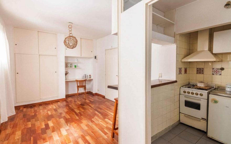 ALQUILER TEMPORAL SIN MUEBLES – RETIRO – 1 AMBIENTE – Talcahuano y Santa Fe