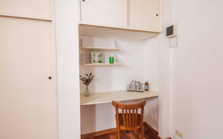 ALQUILER TEMPORAL SIN MUEBLES – RETIRO – 1 AMBIENTE – Talcahuano y Santa Fe