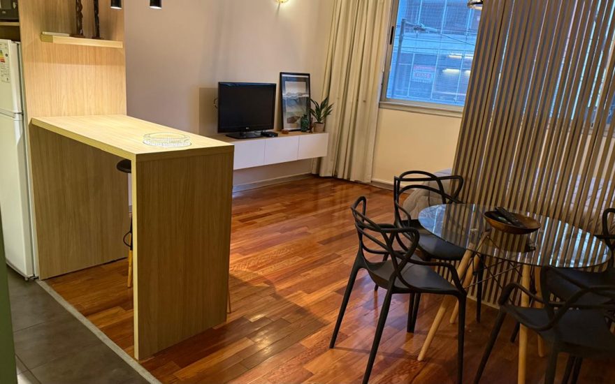 ALQUILER AMOBLADO – PALERMO – 1 AMBIENTE – Mansilla y Sc. Ortiz – Libre