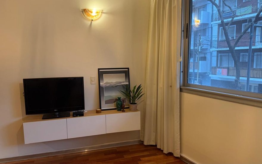 ALQUILER AMOBLADO – PALERMO – 1 AMBIENTE – Mansilla y Sc. Ortiz – Libre