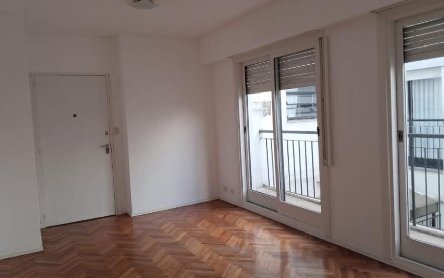 ALQUILADO  —– ALQUILER SIN MUEBLES TEMPORARIO – RECOLETA  – 1 AMBIENTE – Juncal 2100