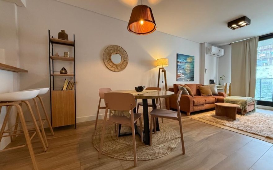 ALQUILADO —– ALQUILER AMOBLADO – PALERMO – 2 AMBIENTES AMENITIES – Godoy Cruz 2500