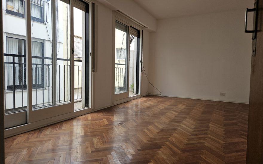 ALQUILADO  —– ALQUILER SIN MUEBLES TEMPORARIO – RECOLETA  – 1 AMBIENTE – Juncal 2100