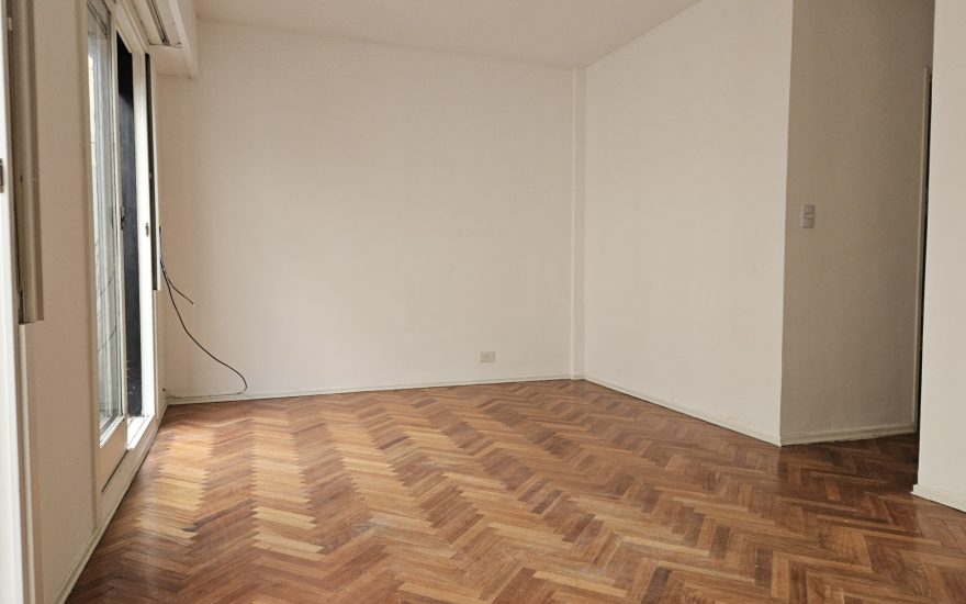 ALQUILADO  —– ALQUILER SIN MUEBLES TEMPORARIO – RECOLETA  – 1 AMBIENTE – Juncal 2100
