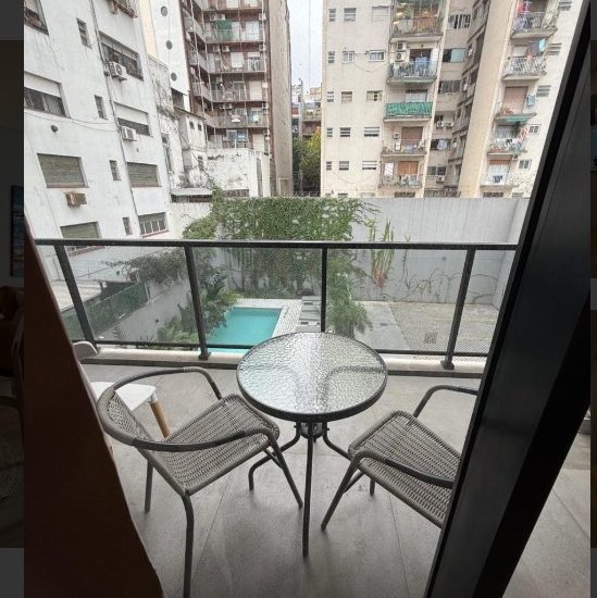 ALQUILADO —– ALQUILER AMOBLADO – PALERMO – 2 AMBIENTES AMENITIES – Godoy Cruz 2500