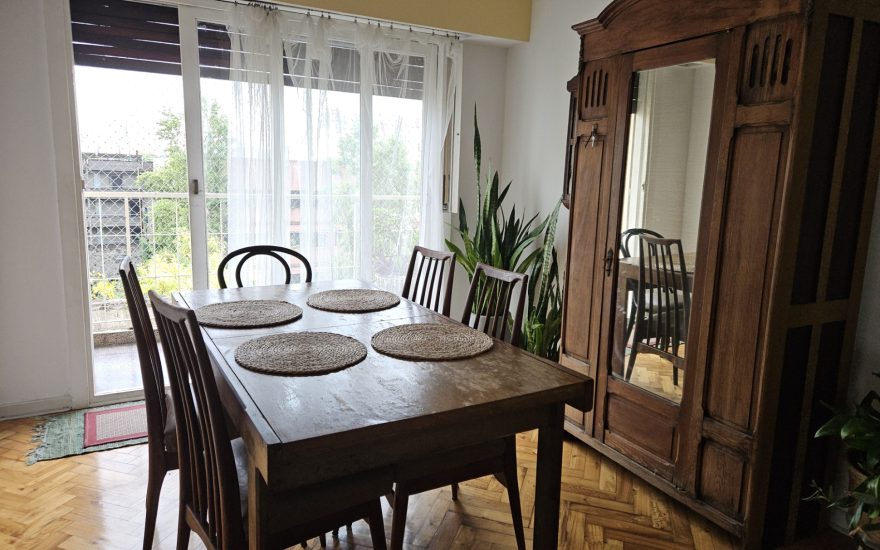 ALQUILER AMOBLADO – PQUE PATRICIOS – 3 AMBIENTES – Rondeau 3000