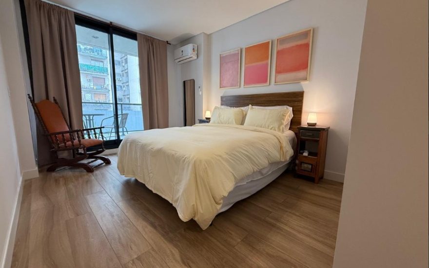 ALQUILADO —– ALQUILER AMOBLADO – PALERMO – 2 AMBIENTES AMENITIES – Godoy Cruz 2500