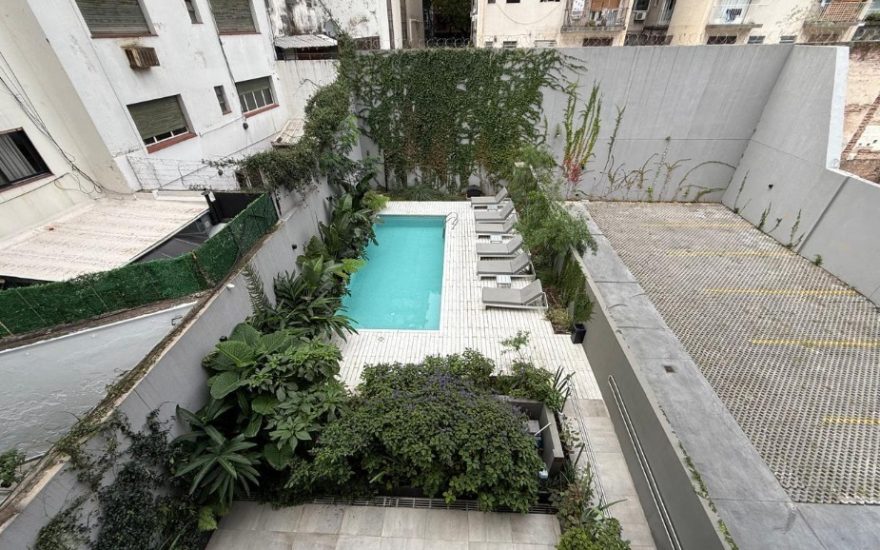 ALQUILADO —– ALQUILER AMOBLADO – PALERMO – 2 AMBIENTES AMENITIES – Godoy Cruz 2500