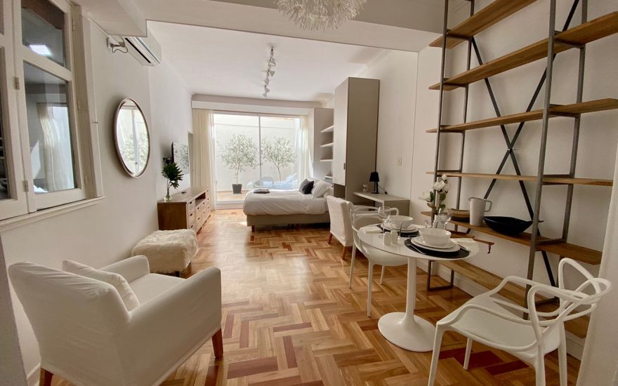 ALQUILER AMOBLADO – RECOLETA – 1 AMBIENTE – Peña y Uriburu – libre noviembre