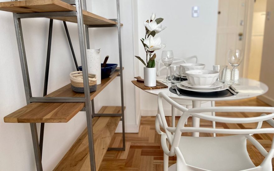 ALQUILER AMOBLADO – RECOLETA – 1 AMBIENTE – Peña y Uriburu – libre noviembre